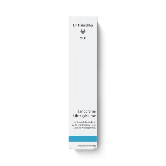 Atopic dermatitis skin care: Dr. Hauschka MED Ice Plant Hand Cream