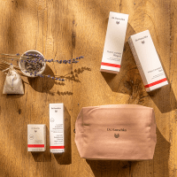 Dr. Hauschka Naturkosmetik Moor Lavendel Pflegeöl, Moor Lavendel Bad, Kulturtasche, Lavendel