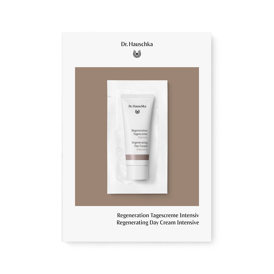 Regenerating Day Cream Intensive from Dr. Hauschka Natural Skincare, sample sachet
