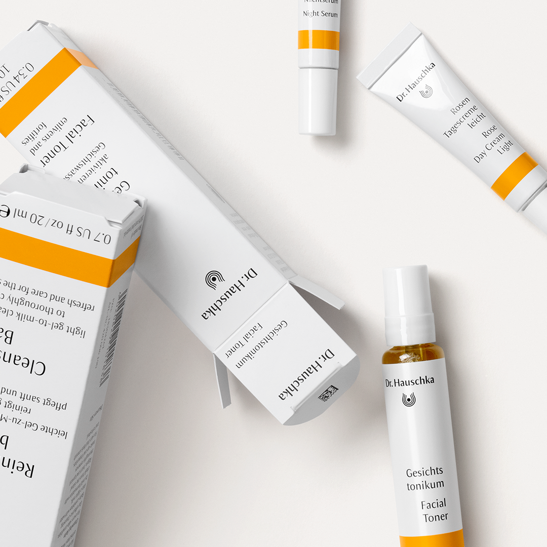 Facial Toner trial-size set with Rose Day Cream, Dr. Hauschka Natural Skincare