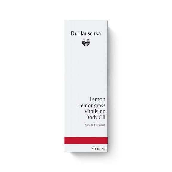 Dr. Hauschka Lemon Lemongrass Vitalising Body Oil: firms even cellulite-affected areas
