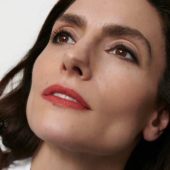 Atmosphärisches Bild mit einer Person