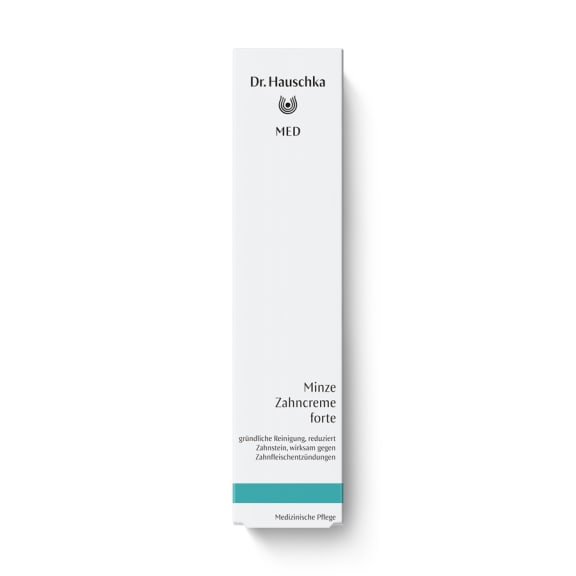Naturkosmetik Zahncreme von Dr. Hauschka MED: Minze Zahncreme forte
