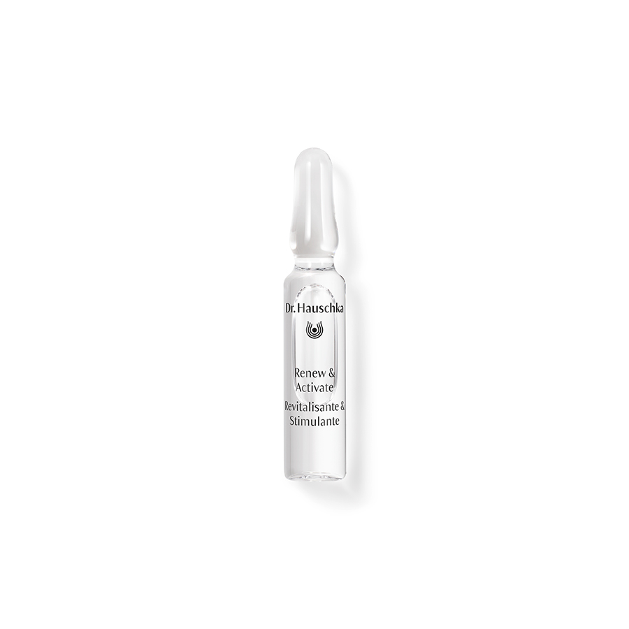 Renew & Activate Ampulle von Dr. Hauschka Naturkosmetik, klares Revitalisierungsserum
