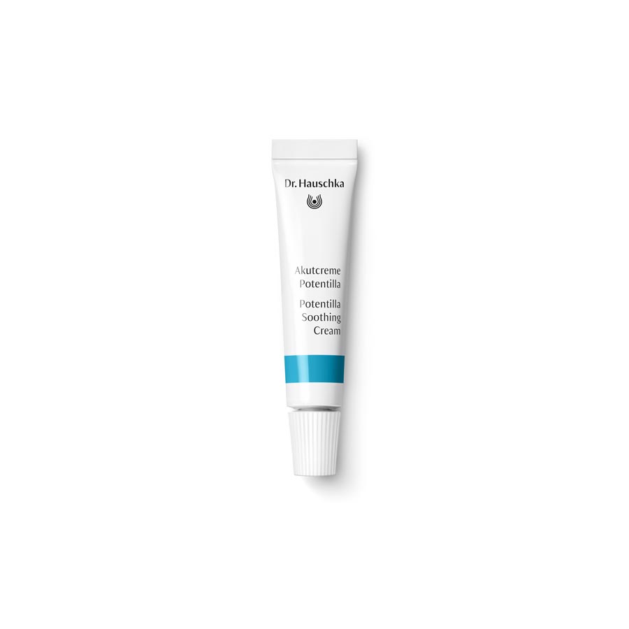 Dr. Hauschka Potentilla Soothing Cream: soothes areas of red, itchy skin, also in the case of atopic dermatitis Atopic dermatitis skin care: Dr. Hauschka MED Potentilla Soothing Cream