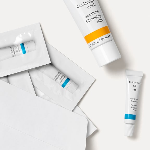 Sample-size set for very dry skin, incl. atopic dermatitis