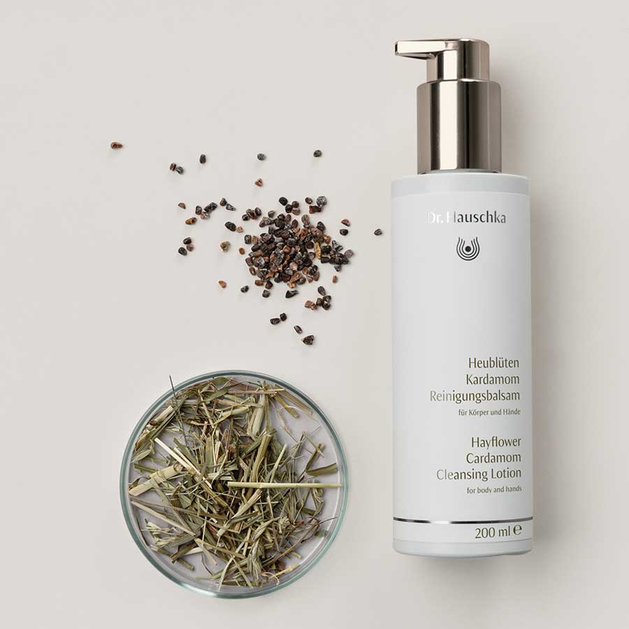 Dr. Hauschka Heublüten Kardamom Reinigungsbalsam: für Körper und Hände Dr. Hauschka Heublüten Kardamom Reinigungsbalsam