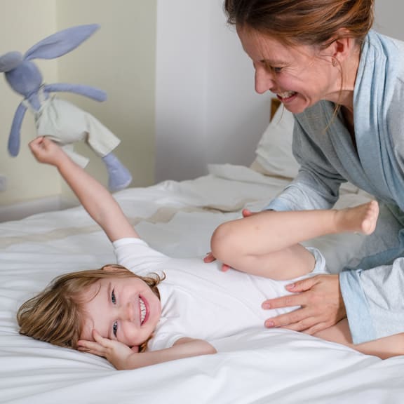 Atmospheric image with two people