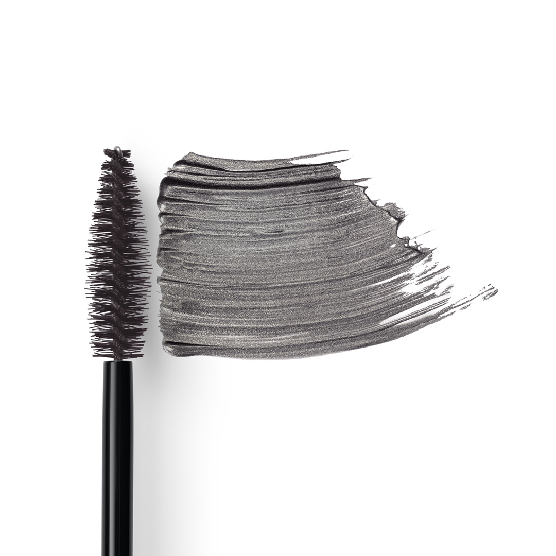 Dr. Hauschka Naturkosmetik Mascara-Bürste mit silbrig-grauem Farbstrich