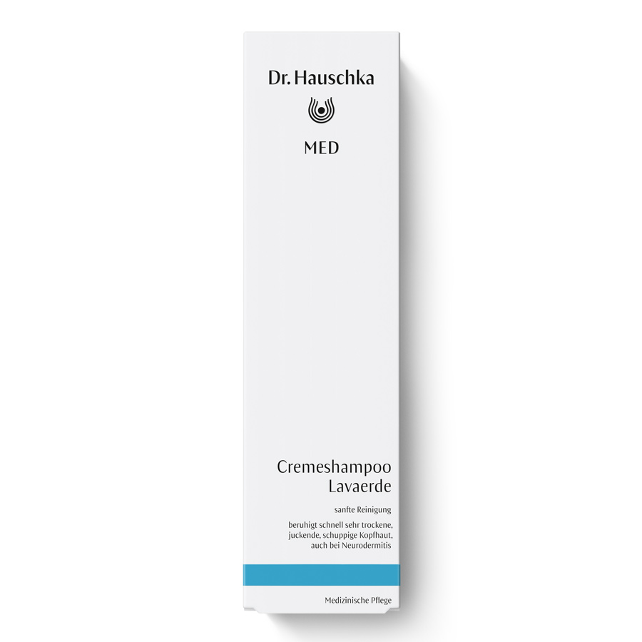 Cremeshampoo Lavaerde von Dr. Hauschka Naturkosmetik, MED weiße Packung