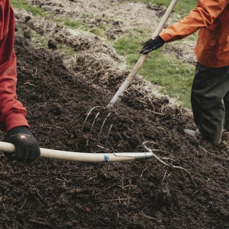 Boden, Garten, Draußen, Gartenarbeit, Handschuh