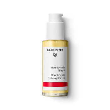 Dr. Hauschka Moor Lavendel Pflegeöl - beruhigendes Körperöl, verleiht umhüllenden Schutz