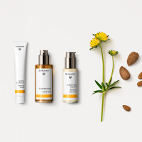 Facial care routine set with a free gift